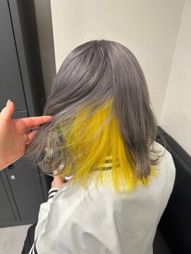 ベレーザ 渋谷(BELEZA) 6633ニュアンスカラーシルバーアッシュハイトーンカラー韓国ヘア