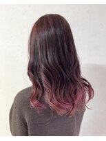 リア(Lia by KENJE)&nbsp;美髪　ピンクグラデーションでイメチェン♪