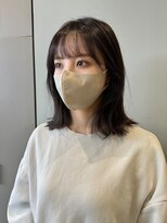 アース コアフュールボーテ 長野稲田店(EARTH coiffure beaute)&nbsp;カーキグレージュ_アドミオ_ワンホンカラー