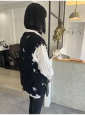 前下がりボブ