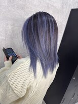 スキル 水戸(SKILL)&nbsp;ハイライト/ニュアンスカラー/ブルーパープルブラック