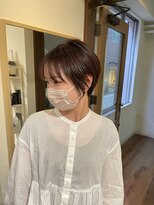 ワンバイワンクラッカ(one by one CLACCA)&nbsp;前下がりショートボブ