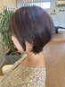 リタッチカラー＋カット＋艶再生トリートメント　￥10.500