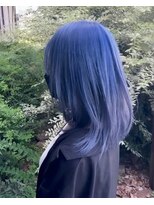 ルプラ ガーデン(le-pla garden)&nbsp;ウルフ#レイヤーカット#ダブルカラー#ネイビー#豊橋#豊川#田原