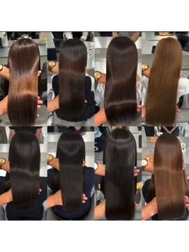 キング 枚方店(K!ng) 縮毛矯正髪質改善ハイライトレイヤーカット枚方美容室エクステ