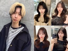 水谷 航大 (@_kumu_kd)顔周りの似合わせ×ブリーチなし透明感カラー