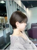 耳掛けマッシュショート/20代/30代/40代/外苑前