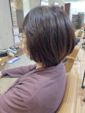 ヴィサージュクルー(VISAGE crew) 丸くデザインしたボブれ