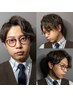 【パーマデビューに。】カット(顔剃りなし)+似合わせパーマ ￥11,660