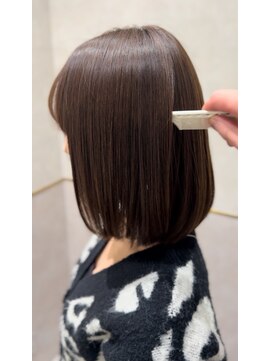 ベルダ 高槻(BELDAD) 髪質改善トリートメントブリーチなしダブルカラー