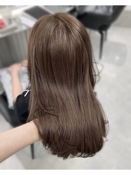 ジーナリア(Xena ria) 《Kaho》ベージュ　ブリーチ無しカラー　ダブルカラー