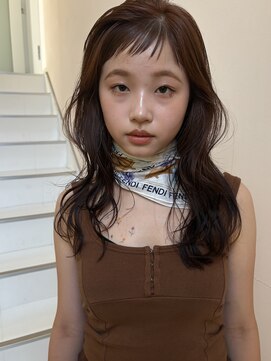 ローレンジウ(LOREN JU) 透明感髪質改善ベージュダブルカラーミルクティーグレージュ