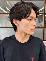 エル 渋谷(L)&nbsp;30代◎大人フェザーパーマ×ニュアンスで小顔効果