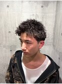 Men'sカット/学割U24カットカラー/眉毛/ニュアンスパーマ/新越谷