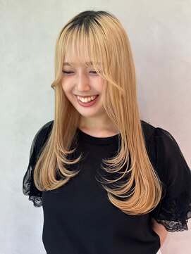 リアン バイ キートス(Lien by kiitos) ワンカールレイヤー/レイヤー/ナチュラルレイヤー/顔まわり