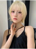 レイヤーボブ/ハイトーン
