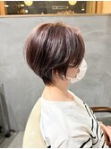 仕上げ簡単　ショートボブ