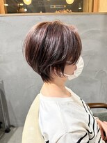ルフトバイアンビエンテ(Luft by ambiente)&nbsp;仕上げ簡単　ショートボブ