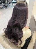 ツヤ感大人かわいいダークラベンダー