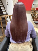 ビルド 名鉄岐阜駅(build)&nbsp;ピンク紫カシミヤトリートメントカラー