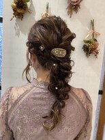 リーナ ビューティガーデン(LiNA BeautyGarden)&nbsp;編み下ろしアレンジ