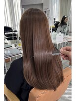 サロンドミルク 原宿(salon de MiLK) 【原宿】初カラーはブリーチなしWカラー/ブラウン/髪質改善