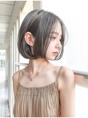イメチェンヘアスタイル 、ピンクベージュ、クールショート