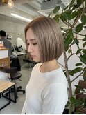 ボブ/縮毛矯正/韓国風タッセルボブ/レイヤーボブ/くびれボブ/
