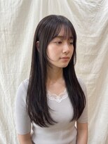ココカラヘアー ニコ(cococara hair nico)&nbsp;ショコラグレージュ/顔周りレイヤー