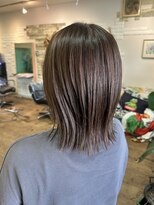 ヘアーデザイン アイリス(hair desigh Airs) 髪質改善白髪ぼかしヌーディーベージュ