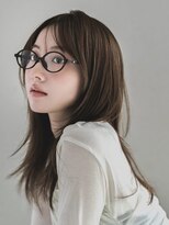 コア 銀座(COA)&nbsp;ミディアムレイヤー×シースルーバング