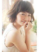 オハナ(ohana)&nbsp;【ohana/表参道】ゆるふわボブ×ショートバング