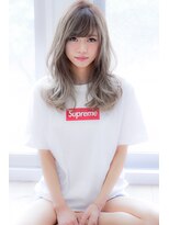 エイト ヘアサロン 渋谷本店(EIGHT)&nbsp;【EIGHT渋谷】*透明感☆アッシュベージュ抜け感セミロング