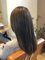 アンプヘア(amphair)&nbsp;艶髪ネイビーグレージュ