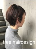 ノンブローでおさまる ショート ボブ ロング 『Tree』本厚木