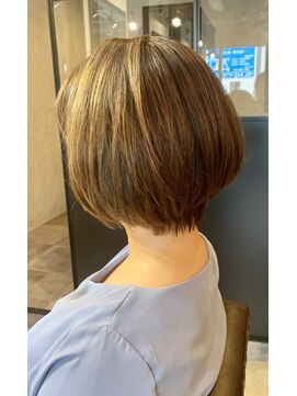 ザ シー 橋本(The C) 【The C 涼】リアルお客様スタイル☆3Dショートボブ