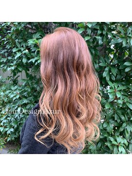 ヘアーデザイン アズール(Hair Design Azur) 【Azur】ふわふわ可愛いお色味“honey ベージュ”