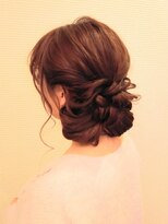 メリカ(Hair salon Merika)&nbsp;キュートなシニヨンヘア*