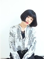 ノイ(neu)&nbsp;黒髪モードなレトロボブ　【静岡/静岡駅/オーガニックカラー】