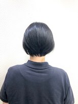 クオリス 上福岡店(QUALIS)&nbsp;ハンサム小顔ショートボブ/ショート/黒髪/艶カラー/30代40代50代