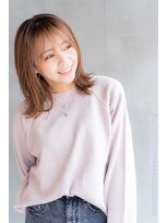 ケイト(kate)&nbsp;【kate 】大宮 アッシュベージュ×外ハネミディ