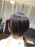 大人可愛いショートヘア