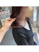 ワット 新宿店&nbsp;新宿髪質改善韓国インナーカラー学割U24レイヤーメンズ白髪染め