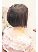 ヘアマニキュアで白髪染め☆