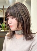 【NORA UMEDA 高木】ハイライトカラー&ウルフカットレイヤー