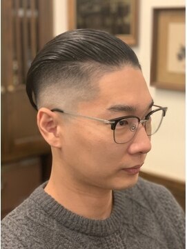 ヒロギンザ 秋葉原店(HIRO GINZA) スキンフェードオールバック