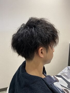 メンズヘアーサロンオーザ ツイストピンパーマ