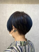 ウィスプ 赤羽店(wisp) 青×刈り上げハンサムショート