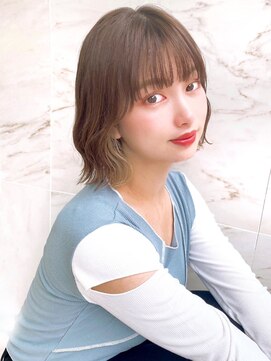 オーロ 緑地公園店(ORO) *プチインナーで映えるこなれボブ