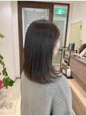 透明感グレージュ
